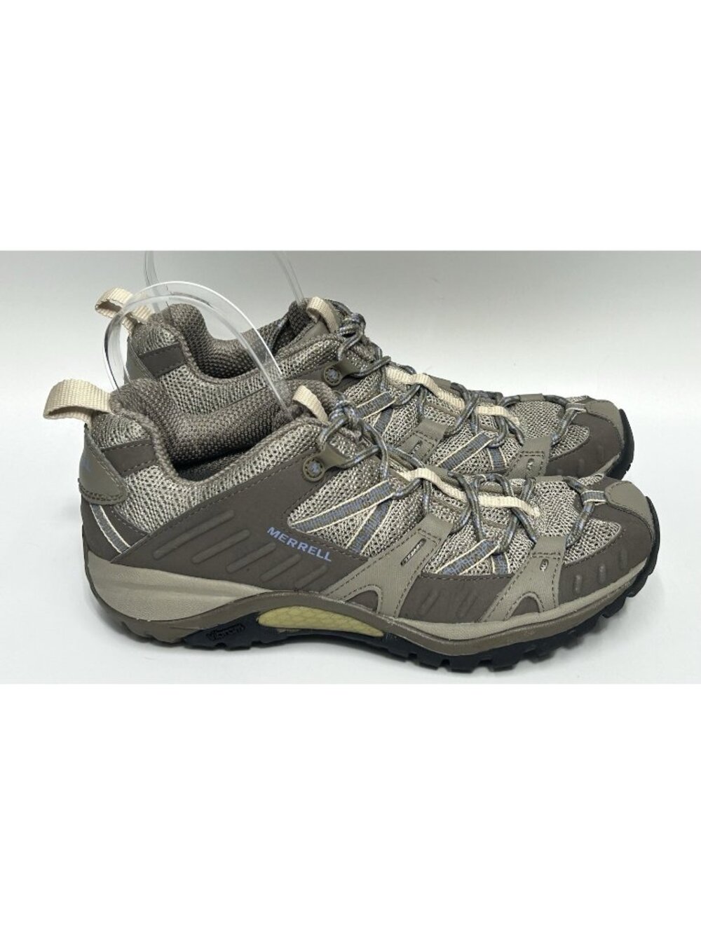 Merrell Siren Sport 2 Womens Hiking Shoes 7.5 Olive Vibram Trail J58284 Low Top